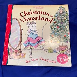 Angelina ballerina Christmas and mouse land book